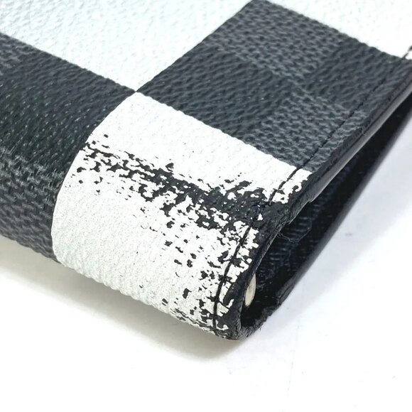 LOUIS VUITTON Damier Graphite Giant Portefeuille Brazza NM bifold Wallet - Picture 11 of 16